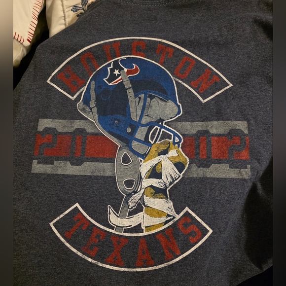 Vintage Houston Texans NFL Football- 2002 Longsleeve Shirt Size 3X - Picture 6 of 6